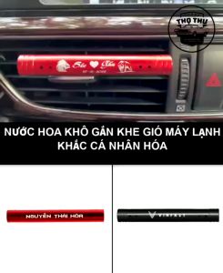 Nước Hoa gắn cửa gió điều hoà xe hơi xe ô tô sang trọng mùi hương dễ chịu phù hợp với mọi loại xe