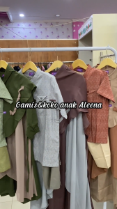 Gamis Anak Rauna Aleena & Seragaman TPA: Fashion Muslim Anak