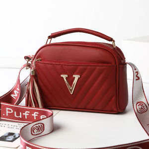 Fashionable Versatile Ladies Crossbody Bag Handbag Autumn Winter New Style Moms Small Shoulder Bag Casual Simple Style Soft Square