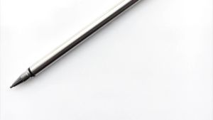 310 Pilot Birdie Twin Tips Multifunction Pen Ballpen Silver 0.7mm + Mechanical Pencil 0.5mm in One