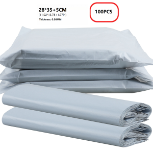 28x35cm Shipping Bags For Packaging Courier Bag Self Adhesive Seal White Mailing Bags Envelope Storage Bag Thicken Courier Bags