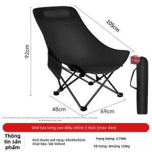 LIWAN | Ghế Gấp Ngoài Trời Có Đế Chân Dành Cho Cắm Trại Vẽ Phác Thảo