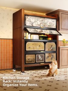 MEISD | Retro Multi-functional Wall-mounted Storage Cabinet