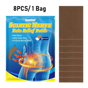 8/16Pcs Sumifun Sciatica Patches Hip Nerve Pain Relief Massage Sticker Arthritis Rheumatism Painkiller Herbal Medical Plaster