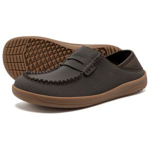HOBIBEAR | HOBIBEAR Women Barefoot Loafers Wide Width Slip on Lightweight Shoes Comfortable Artificial Leather Flats