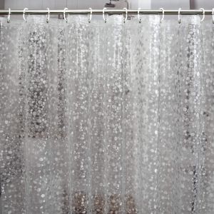 Magnetic Weighted Shower Curtain EVA