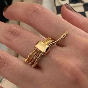 Frascati Gothic Design Multi-layered Metal Chain Pulling Rings: Fashion Accessories for Women & Girls