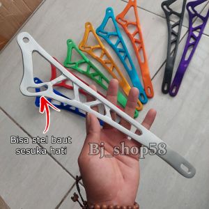 Pangkon Dudukan Knalpot Yamaha Jupiter Mx King CNC Motor Universal