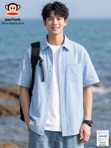 Paul Frank | Cool and Lightweight Mens Ice Silk Short Sleeve Shirt
