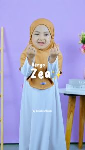 Zea Hijab Anak Jersey Jilbab Instan Bergo Maryam Anak Kerudung Anak Non Pet Tali By Kalishaofficial