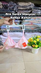 Bh Menyusui Sorex 8119 Tanpa Kawat & Tanpa Busa | Bra Wanita Busui Bahan Katun Model Buka Tutup