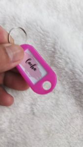 Gantungan Kunci Custom Foto & Label Nama Custom