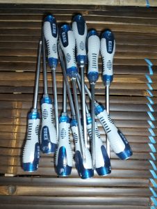 obeng ketok bolak balik mata min plus 2 mata min plus panjang 27 cm