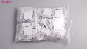 10/20/50/100PCS 4×4cm/5×5cm TENS Electrode Pads Massager Electrodes Patch For Acupuncture Pulse EMS Muscle Stimulator Sticker