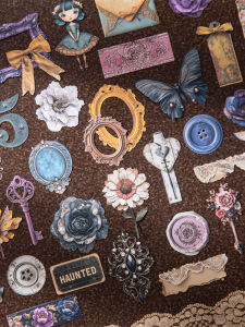 Nhãn Dán Da Bò Trắng Cổ Điển Nhãn Dán Đa Năng Thủ Công Nhãn Dán Cơ Bản Cho Sổ Tay Nhãn Dán Phong Cảnh Nhãn Dán Giấy