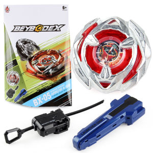 Beyblade X BX-05 Booster Wizard Arrow 4-80B Metal Spinning Battle Top with Launcher Grip Starter Kids Children Bey Blades Gyro Toy Set
