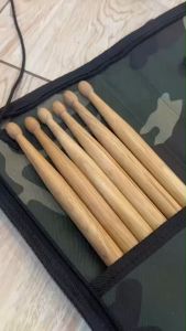 จัดส่งด่วนกระเป๋าไม้กลอง CMC ทำจากผ้าเนื้อดี หนา ทนทาน  สีดำ  สีสวยงาม สำหรับใส่ไม้กลอง และอุปกรณ์อื่นๆ / มีบริการเก็บปลายทาง