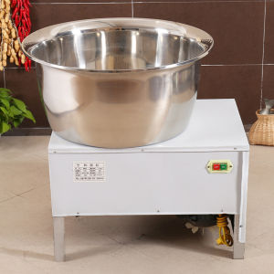 Stainless Steel Basin Type Flour-Mixing Machine 1525kg Stuffing Mixer Home Use and Commercial Use Multifunctional Electric Mixer Powder Stirring Machine