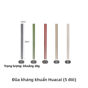 FaSoLa | Đũa Hợp Kim Chống Vi khuẩn Chịu Nhiệt Cao Cấp