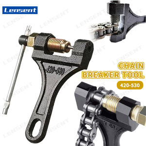 Lensent Motorcycle Chain Breaker Tool Heavy Duty 420-530 Chain Cutter Chain Breaker Splitter Chain Removal Sprocket Tool remover splitter