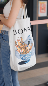 Bonia Teodora Canvas Tote Bag P8000-011A/B/C/D/E