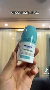 Combo 2 Lăn Khử Mùi ngăn tiết mồ hôi cho trẻ em và cho da nhạy cảm STANHOME Deo Fresh Hương Biển Tươi Mát 50ML
