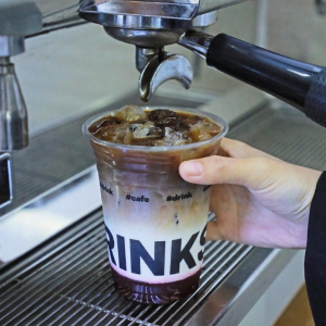 Cold Drink Disposable Lidded Transparent Drink Cup