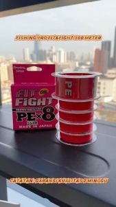 [OFFICAL] KASTKING Fit&Fight 150&300M PE X8 Senar Pancing PE X8 Senar Pancing Merah Anti Kusut Tali Pancing Dikepang Halus Lembut Jepang Braided Fishing Lines