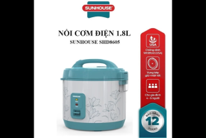 Nồi cơm điện 1.8L Sunhouse SHD8605