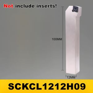 TUOZ 75 degrees External Turning Tool Holder SCKCR SCKCL 1212 1616 2020 2525 Cnc Lathe Cutter Bar CCMT CCGT Inserts