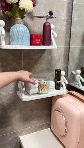 Makeup Storage Organizer Bathroom Jar Cotton Swab Storage Acrylic Square Container Cotton Puff Storage Box Cosmetic Cotton Box