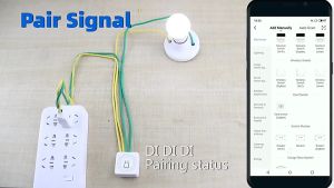 Bộ chuyển đổi công tắc và ổ cắm Smart Switch Wifi mini Camplos 16A Công tắc ổ cắm wifi tuya không dây