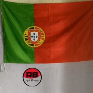 Bendera Portugal Ukuran Sedang 110cm x 70cm: Bendera Piala Dunia Portugal | Euro 2024