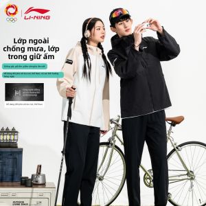 Li-Ning | Áo Khoác 3-trong-1 Cao Cấp Chống Nước Ngoài Trời