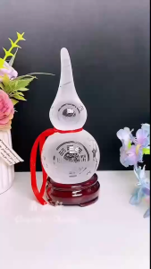 [现货] 15cm 琉璃葫芦摆件｜招财纳福 × 化煞挡煞 × 增添吉祥气场｜15cm Glass Gourd Ornament｜Wealth • Protection • Harmony