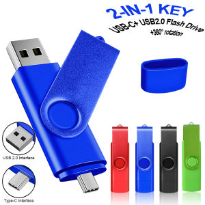 Flash Drive High Speed 32GB Type-C USB PenDrive Metal Pendrive 8GB 128GB 64GB Portable Memoria USB Stick For Xiaomi OTG USB Driv