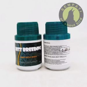 SEMPATI FREE GANTUNGAN BUAH Obat Macet Breeding Best Breeding Semua Burung 40 Ml Vitamin Ternak Burung Lovebird Cucak Murai Kenari Pleci Parkit Kacer Doping Burung Ternak Breding