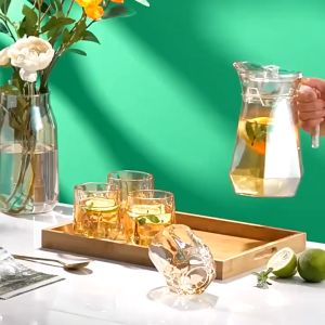Bình Thủy Tinh Deli Glass Các Size Bình Đựng Nước Bình Pha Trà Đựng Nước Giải Khát