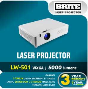 Laser projector BRITE BL-W500 5000lumens WXGA
