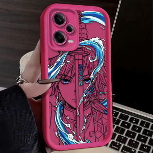 Bandai | Ốp Lưng Silicon Kiểu Thở Tanjiro Cho Xiaomi Redmi - Vỏ Mềm Mờ Nhẹ Chống Trầy Xước Tương Thích Với Nhiều Mẫu Máy