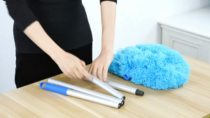 OutingSG® Multi-purpose Duster – Microfiber head Ceiling & Fan Cleaning Brush Telescopic Adjustable Washable Duster Dust Cleaner