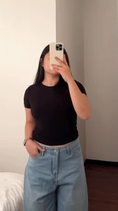 S-7XL Plus Size Jorts Straight Loose Wide-leg Jeans Shorts for Women
