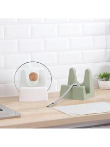 Leaky-Oil-Channel Pot-Lid Organizer Multi-Functional Storage Rack