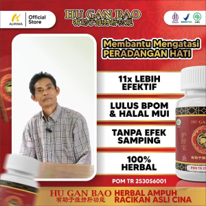 Hu Gan Bao Obat Herbal Fungsi Hati Liver Mengobati hepatitis sirosis dan radang hati BPOM