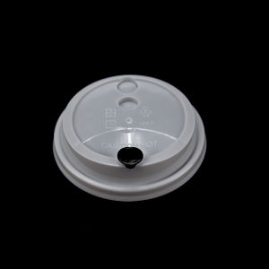 Transparent PET Disposable Tea Cup with Semi-Open Cover 1000ml Half round Cover One Time Use Arch Cover 500ml King Tea Cup