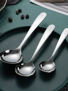 Onlycook | Đũa Soup Inox lớn cho Người Lớn 3 Cái