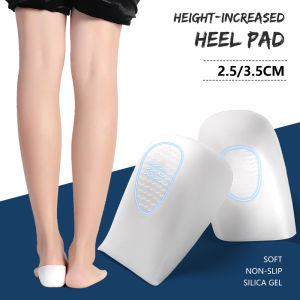 SOFEI 1 pasang sol penambah tinggi badan Tak terlihat 2.5/3.5 cm Silikon lembut dan elastis Nyaman
