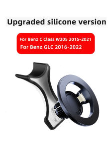 Magsafe Car Phone Holder For Mercedes Benz C Class W205 2015 2016 2017 - 2021 GLC 2019 2020 2021 2022 Fixed Bracket Mobile Stand
