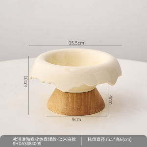 Nordic Style Entranceway Key Storage Decorative Piece Luxury Minimalist Home Decor Ceramic Shoe Rack Wall Mounted Shelf