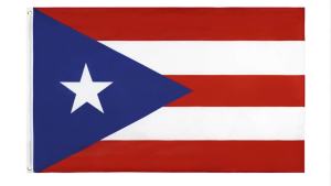 Puerto Rico Flag 3x5 Foot Puerto Rican National Flags with Brass Grommets 3 X 5 Ft